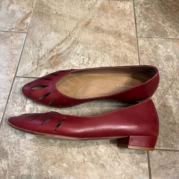 Burgundy yuko imanishi+ shoes, size 40 - Picture 2 of 2